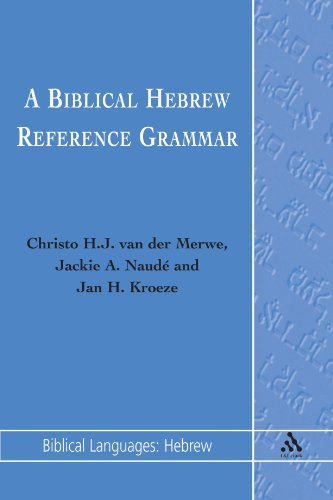 9781850758563: A Biblical Hebrew Reference Grammar