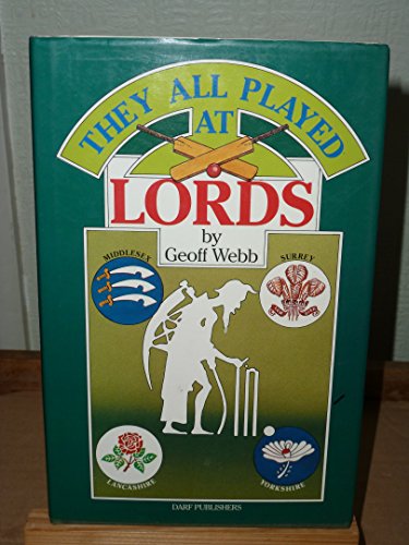 Stock image for They All Played at Lords for sale by MusicMagpie
