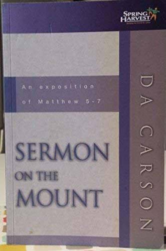 Beispielbild fr The Sermon on the Mount: An Exposition of Matthew 5-7 zum Verkauf von WorldofBooks