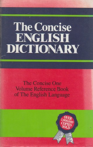 Stock image for Concise English Dictionary for sale by AwesomeBooks