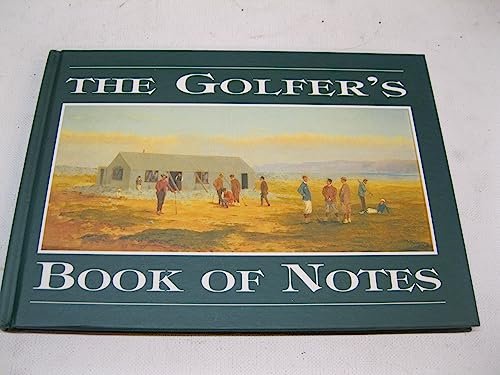 Beispielbild fr Golf Book of Notes zum Verkauf von SecondSale
