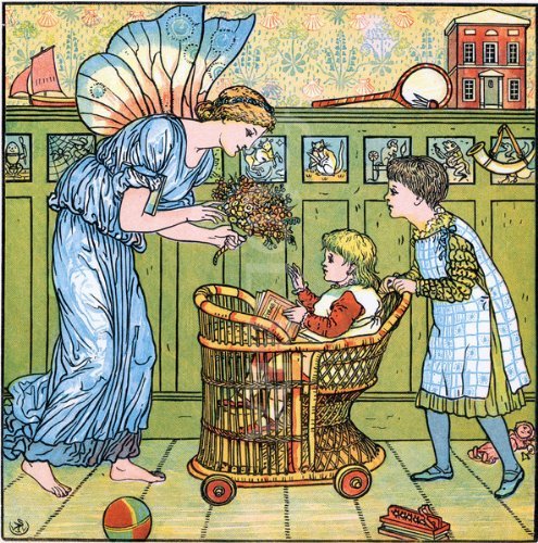 9781850812401: The Baby's Bouquet: A Fresh Bunch of Old Rhymes and Tunes Arranged and Decorated by Walter Crane