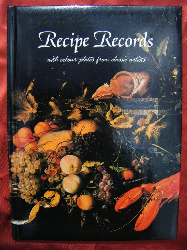 Imagen de archivo de Recipe Records With Colour Plates From Classic Artists a la venta por Wonder Book
