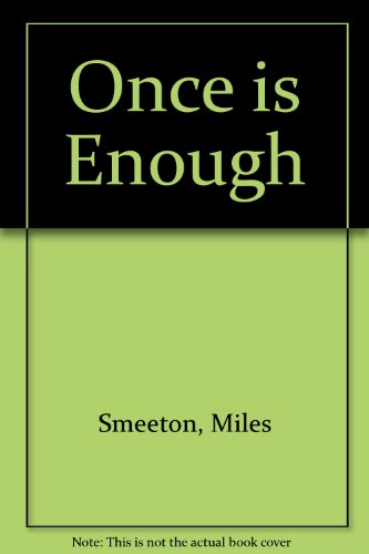 9781850890560: Once is Enough