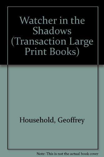9781850891734: Watcher in the Shadows (Transaction Large Print Books)