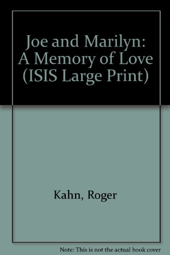 Stock image for Joe and Marilyn: A Memory of Love (ISIS Large Print S.) for sale by Goldstone Books