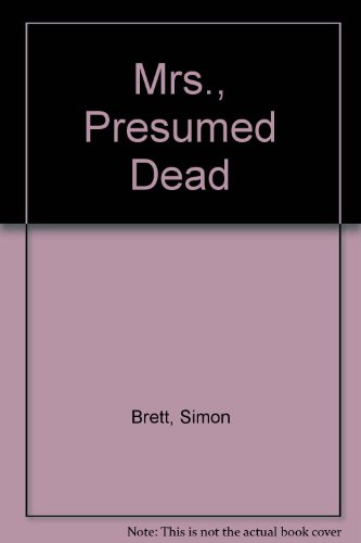 9781850892892: Mrs., Presumed Dead