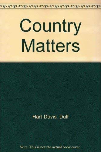 Stock image for Country Matters for sale by WorldofBooks