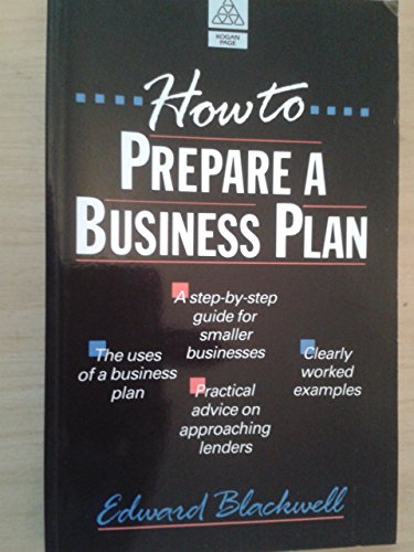 Beispielbild fr How to Prepare a Business Plan zum Verkauf von Wonder Book