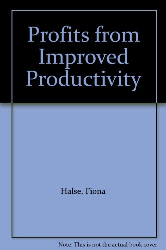 Profits from Improved Productivity (9781850915430) by Halse, Fiona; Humphrey, John