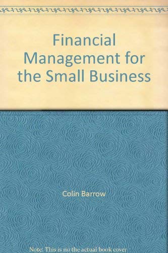 9781850915669: Financial Management for the Small Business