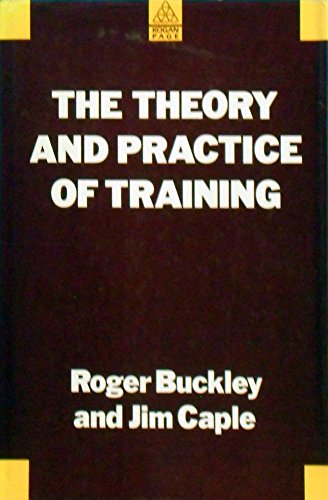 9781850916130: The Theory and Practice of Training