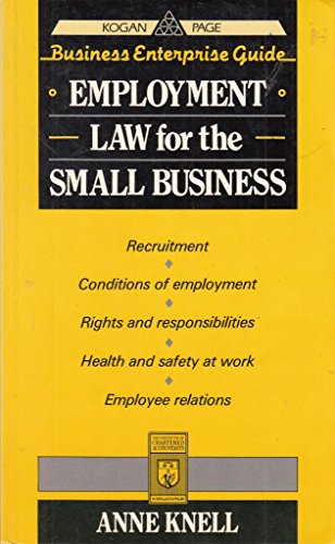 Imagen de archivo de Employment Law for the Small Business (Business Enterprise) a la venta por Reuseabook