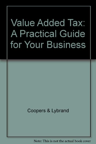 The Vat Handbook (9781850917496) by Coopers & Lybrand