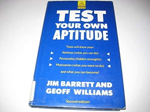 Beispielbild fr Test Your Own Aptitude zum Verkauf von AwesomeBooks