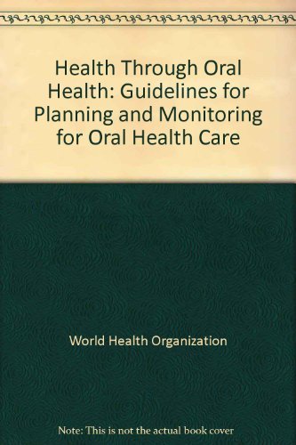 9781850970088: Health Through Oral Health