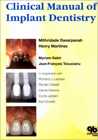 Imagen de archivo de Clinical Manual of Implant Dentistry a la venta por Phatpocket Limited