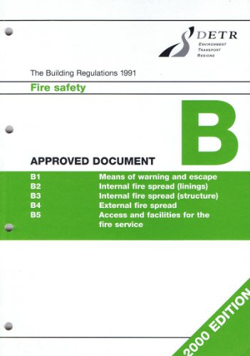 9781851123513: Approved Document B (Building Regulations, 1991)