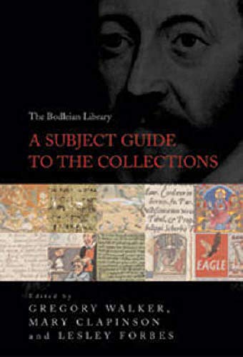 9781851240791: The Bodleian Library: A Subject Guide to the Collections