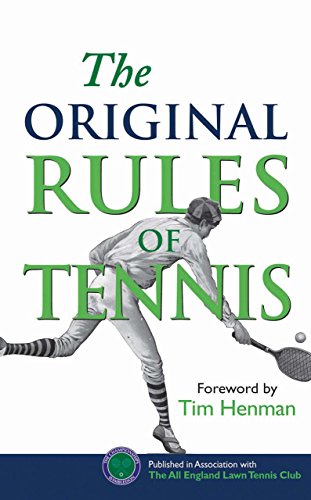 Stock image for The Original Rules of Tennis for sale by Ergodebooks