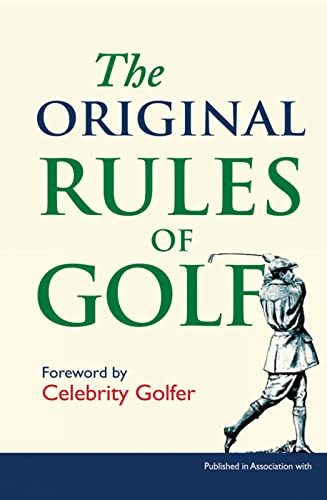 Stock image for The Original Rules of Golf for sale by Ergodebooks