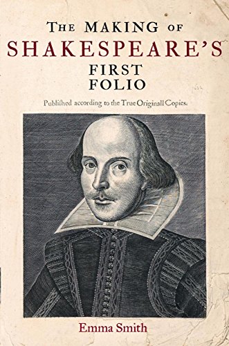 Stock image for The Making of Shakespeare's First Folio for sale by Save With Sam