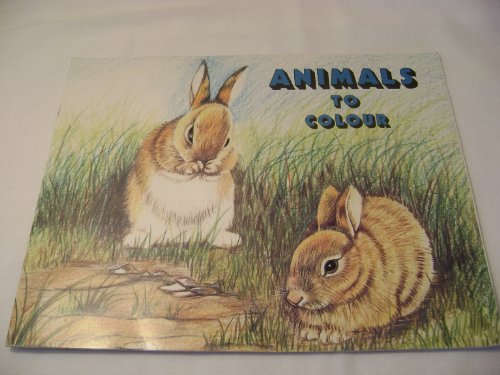 Imagen de archivo de ANIMALS To Colour a la venta por Better World Books