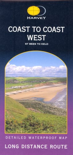 Stock image for Coast to Coast (west): St Bees to Keld (Route Map) for sale by WorldofBooks