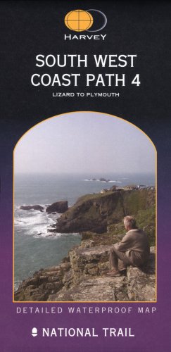 Beispielbild fr South West Coast Path 4 XT40: Lizard to Plymouth (Route Map) zum Verkauf von WorldofBooks