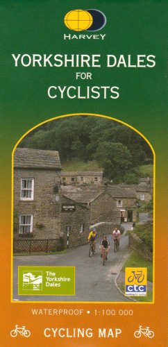 9781851374502: Yorkshire Dales for Cyclists (Cycling Map)