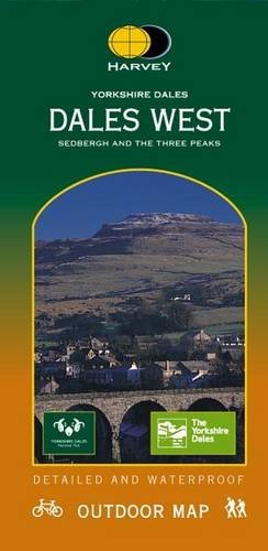 Stock image for Yorkshire Dales: Dales West: Sedbergh and the 3 Peaks (Outdoor Map) for sale by WorldofBooks