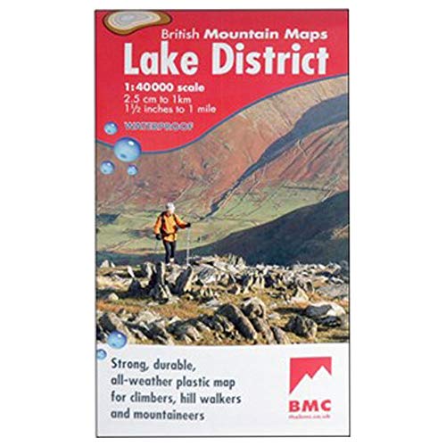 Beispielbild fr Lake District BMC (British Mountain Map) zum Verkauf von WorldofBooks