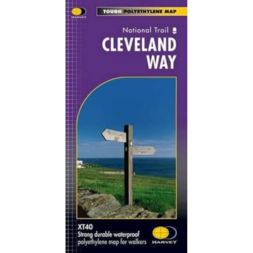 9781851374892: Cleveland Way (Trail Map XT40)