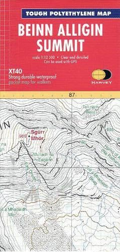 Beispielbild fr Beinn Alligin XT40 Summit Map (Summit Map 1:12500) zum Verkauf von Monster Bookshop