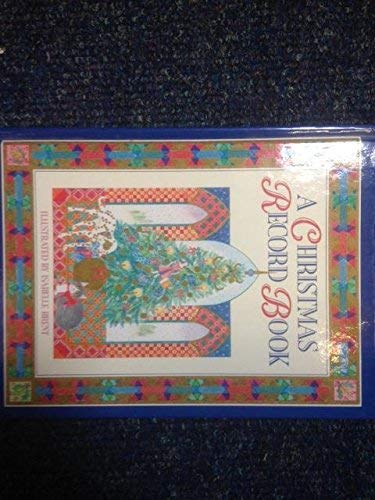 Stock image for CHRISTMAS RECORD BOOK for sale by WorldofBooks