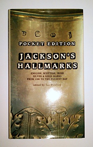Stock image for Jackson's Hallmarks for sale by Front Cover Books
