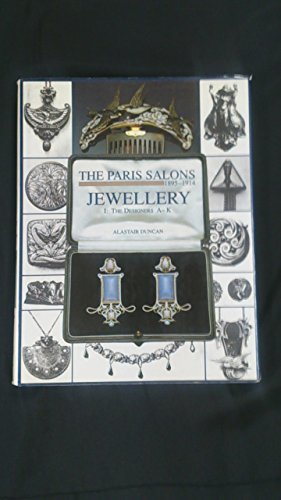 9781851491599: Paris Salons 1895-1914: Jewellery, Vol. 1: The Designers A-K