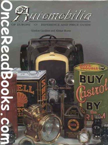 Imagen de archivo de Automobilia of Europe: Reference and Price Guide a la venta por Book Deals