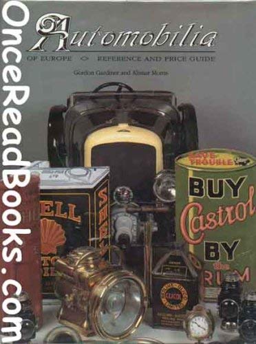 Stock image for Automobilia of Europe: Reference and Price Guide for sale by Book Deals