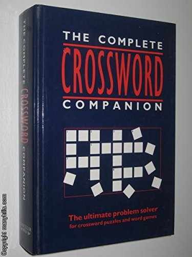 The Complete Crossword Companion (9781851520848) by Unknown