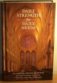 9781851520916: Daily Strength for Daily Needs