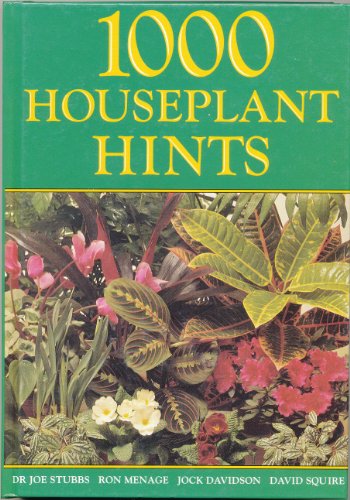 Beispielbild fr 1000 Houseplant Hints zum Verkauf von Reuseabook