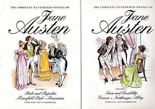 9781851524181: The Complete Illustrated Novels of Jane Austen, Volume 1: Pride and Prejudice, Mansfield Park, Persuasion