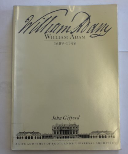 9781851582969: William Adam