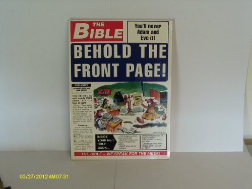 Imagen de archivo de Behold the Front Page! a la venta por RareNonFiction, IOBA