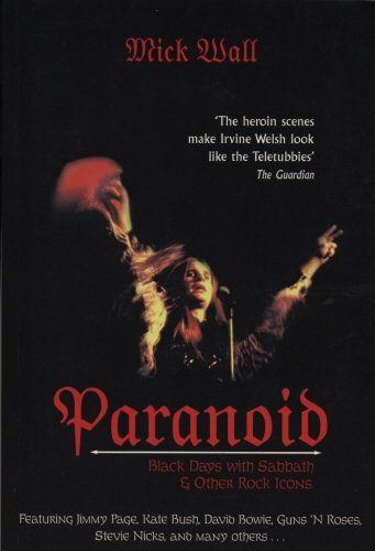 Imagen de archivo de Paranoid: Black Days with Sabbath & Other Horror Stories a la venta por Books From California