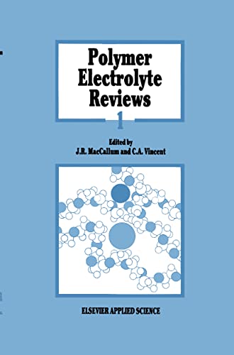 Imagen de archivo de Polymer Electrolyte Reviews. 1 a la venta por Zubal-Books, Since 1961