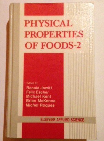 Beispielbild fr Physical Properties of Foods-2 zum Verkauf von PsychoBabel & Skoob Books