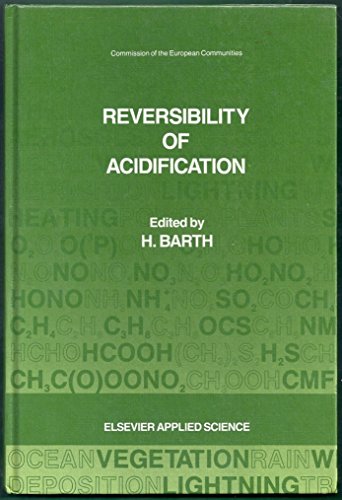 Stock image for Reversibility of Acidification for sale by Phatpocket Limited