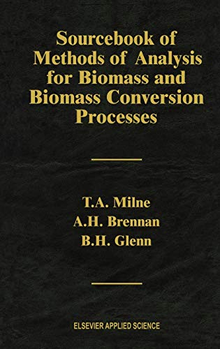 9781851665273: Sourcebook of Methods of Analysis for Biomass and Biomass Conversion Processes